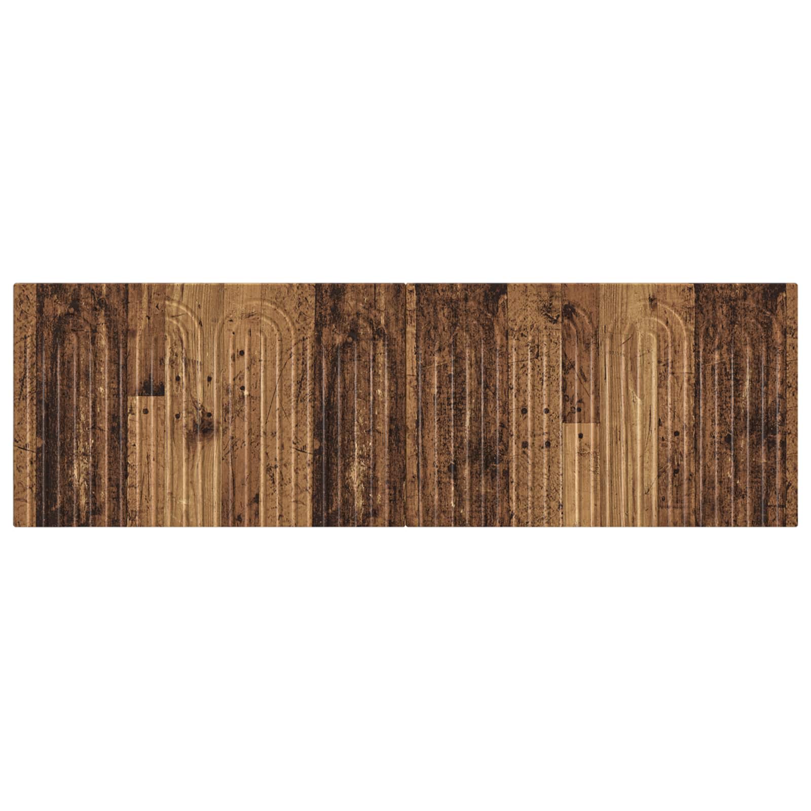 vidaXL Wall-Mounted Headboard ALKMAAR Old Wood Engineered Wood 3