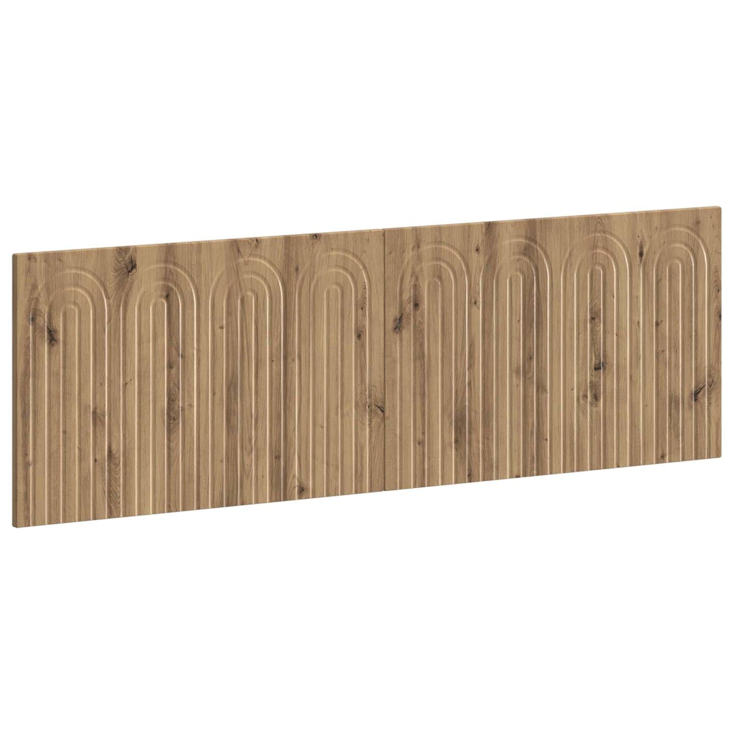 vidaXL Wall-Mounted Headboard ALKMAAR Artisan Oak Engineered Wood 2