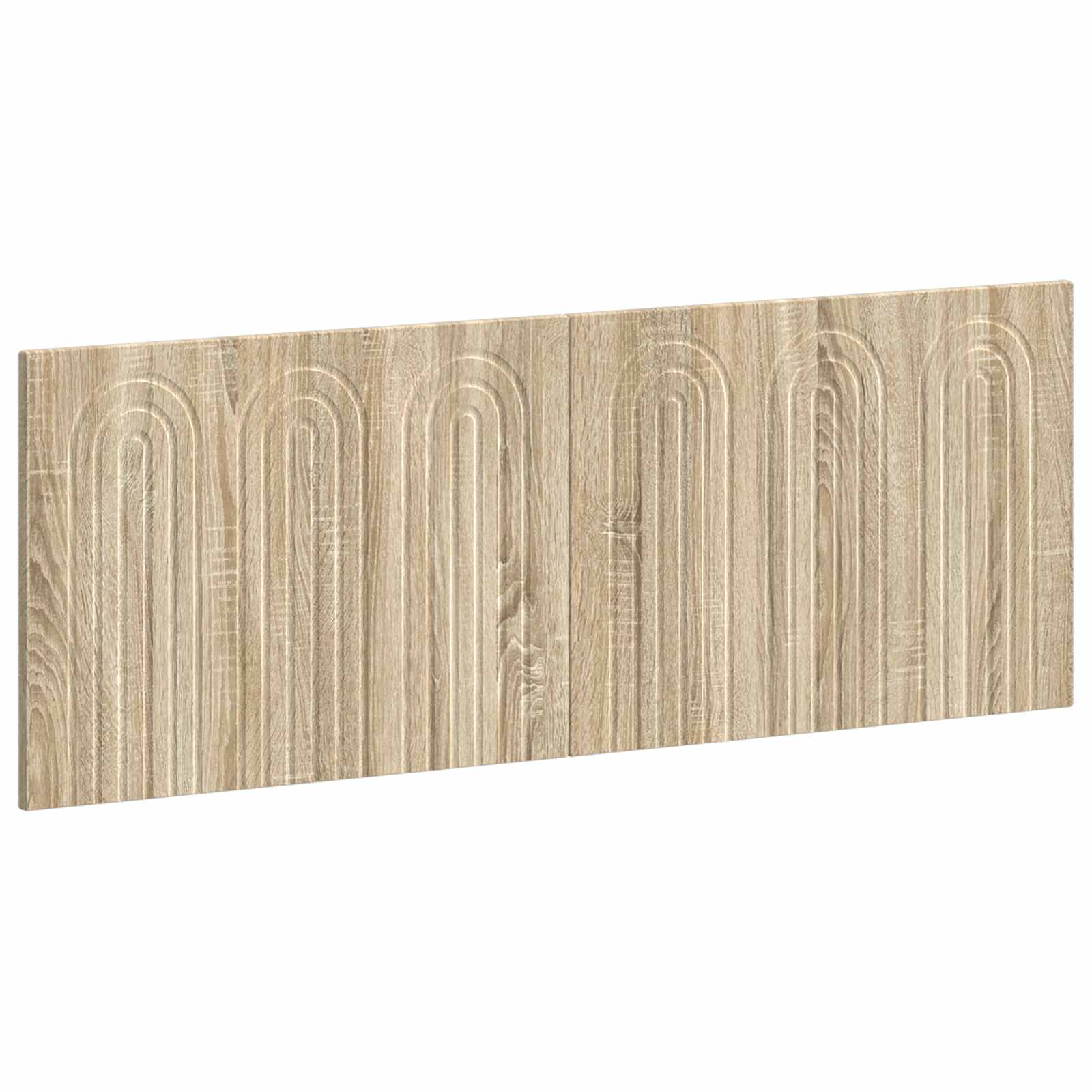 vidaXL Wall-Mounted Headboard ALKMAAR Sonoma Oak Engineered Wood 2