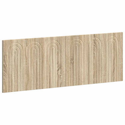 vidaXL Wall-Mounted Headboard ALKMAAR Sonoma Oak Engineered Wood 2