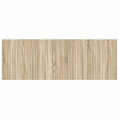 vidaXL Wall-Mounted Headboard ALKMAAR Sonoma Oak Engineered Wood 3