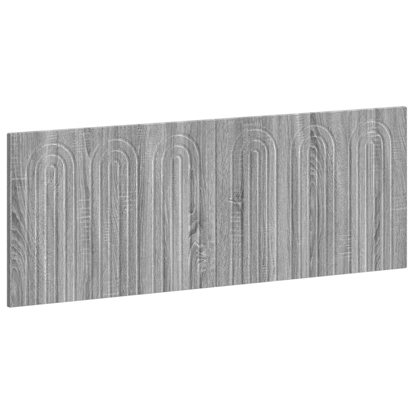 vidaXL Wall-Mounted Headboard ALKMAAR Grey Sonoma Engineered Wood 2