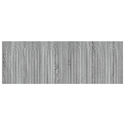 vidaXL Wall-Mounted Headboard ALKMAAR Grey Sonoma Engineered Wood 3