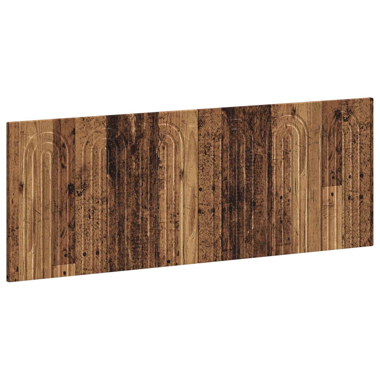 vidaXL Wall-Mounted Headboard ALKMAAR Old Wood Engineered Wood 2