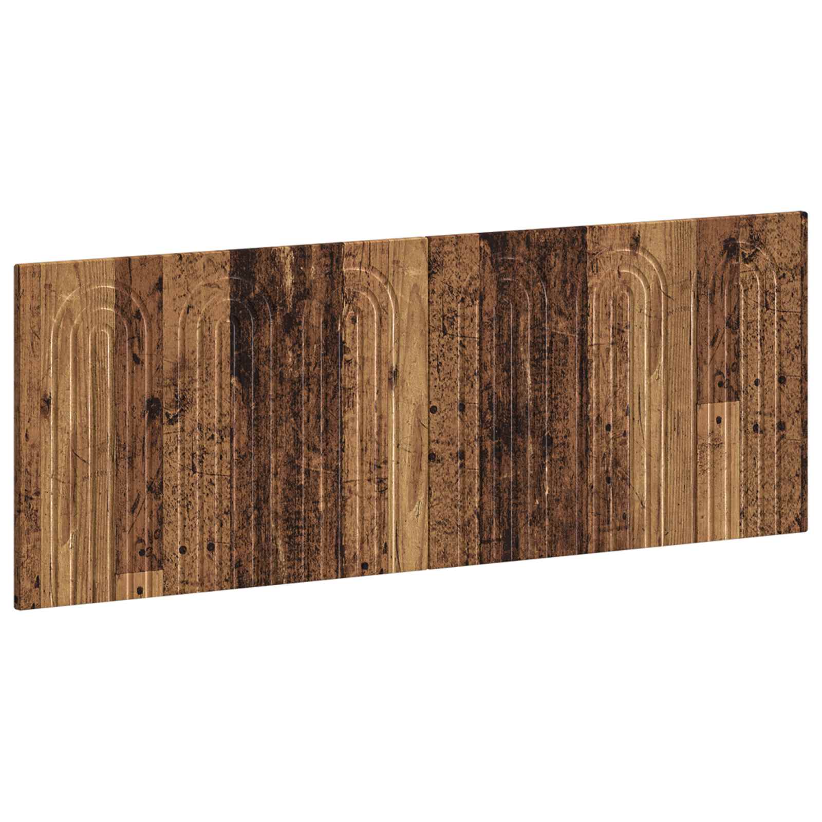 vidaXL Wall-Mounted Headboard ALKMAAR Old Wood Engineered Wood 2