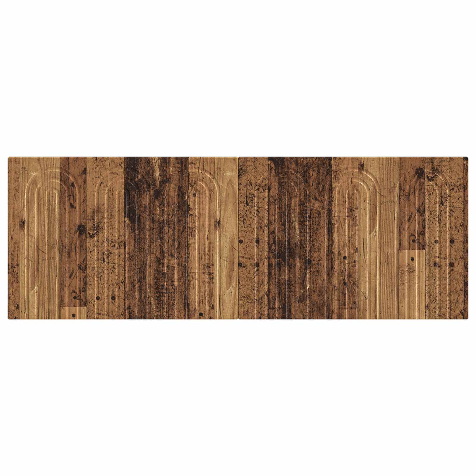 vidaXL Wall-Mounted Headboard ALKMAAR Old Wood Engineered Wood 3