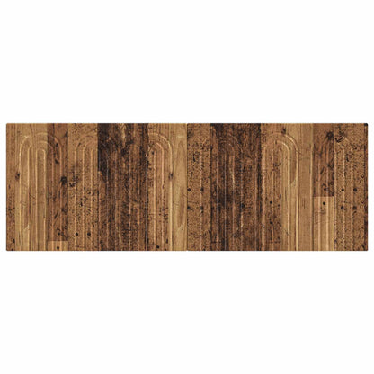 vidaXL Wall-Mounted Headboard ALKMAAR Old Wood Engineered Wood 3