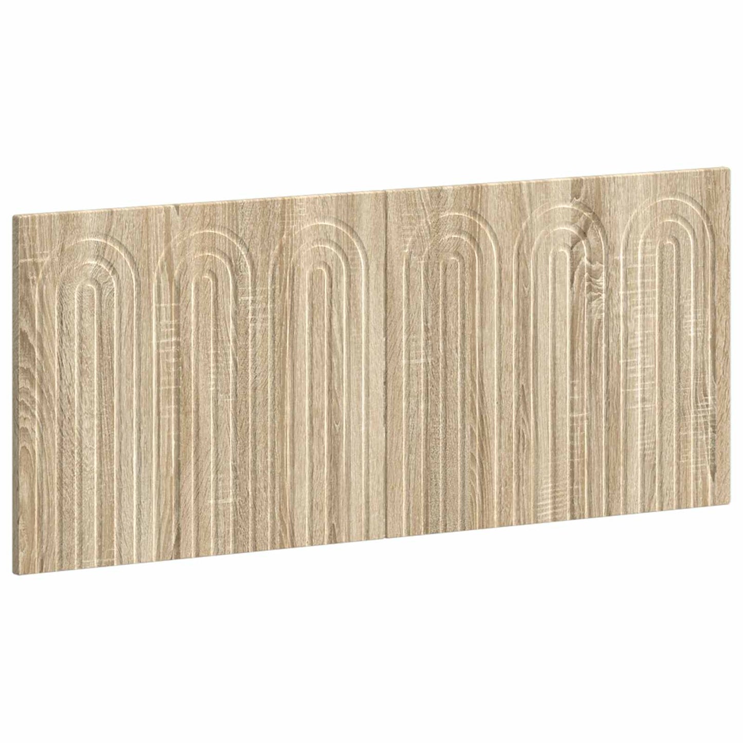 vidaXL Wall-Mounted Headboard ALKMAAR Sonoma Oak Engineered Wood 2