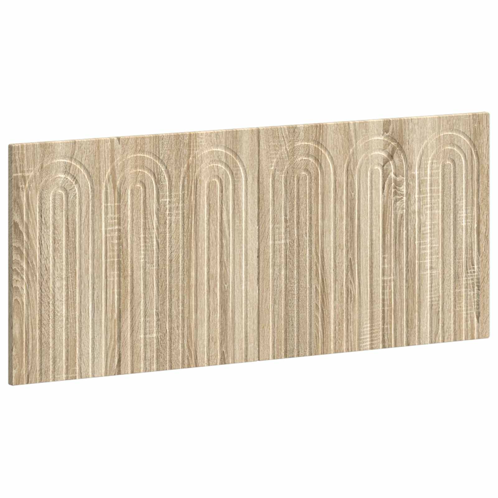 vidaXL Wall-Mounted Headboard ALKMAAR Sonoma Oak Engineered Wood 2
