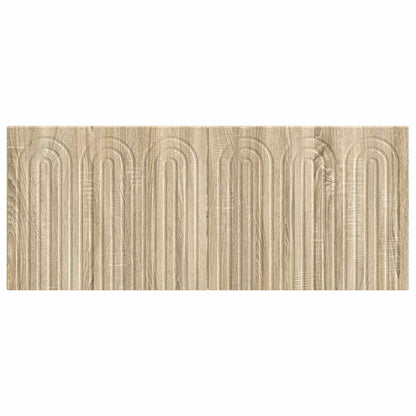 vidaXL Wall-Mounted Headboard ALKMAAR Sonoma Oak Engineered Wood 3
