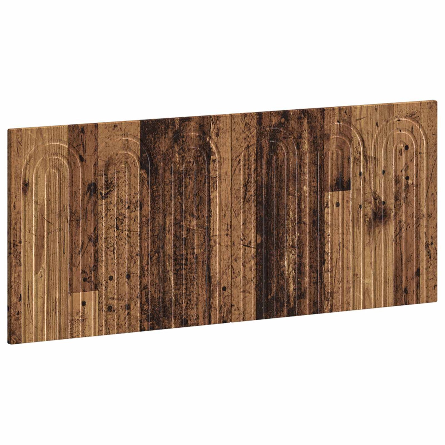 vidaXL Wall-Mounted Headboard ALKMAAR Old Wood Engineered Wood 2