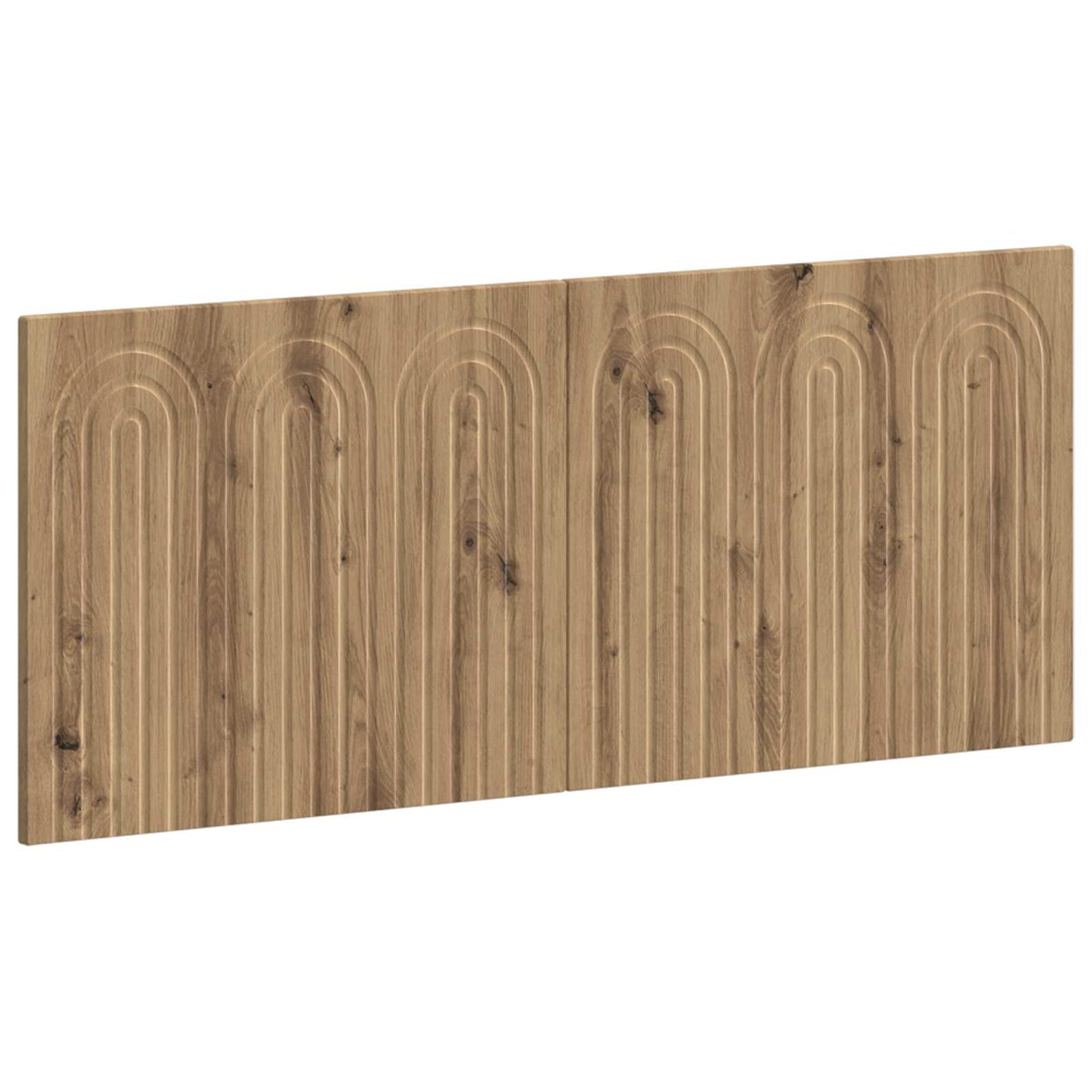 vidaXL Wall-Mounted Headboard ALKMAAR Artisan Oak Engineered Wood 2