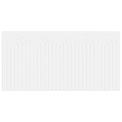 vidaXL Wall-Mounted Headboard ALKMAAR White Engineered Wood 3
