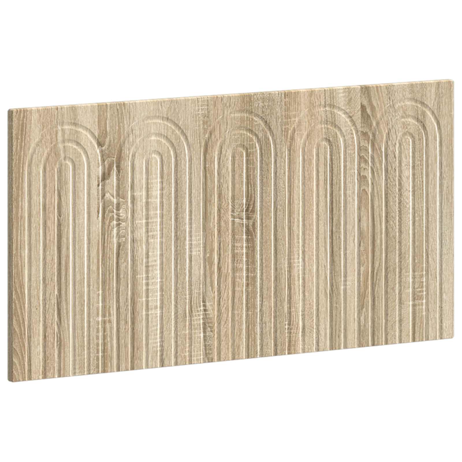 vidaXL Wall-Mounted Headboard ALKMAAR Sonoma Oak Engineered Wood 2