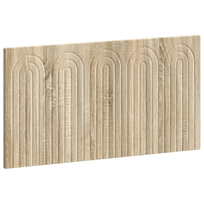 vidaXL Wall-Mounted Headboard ALKMAAR Sonoma Oak Engineered Wood 2