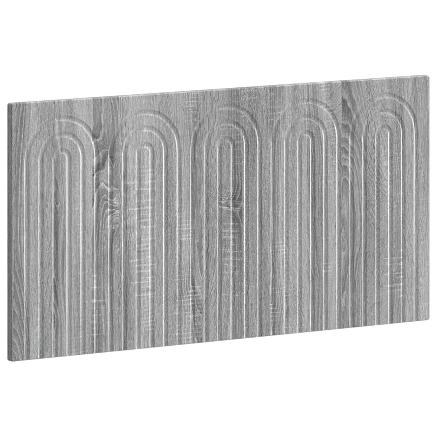 vidaXL Wall-Mounted Headboard ALKMAAR Grey Sonoma Engineered Wood 2