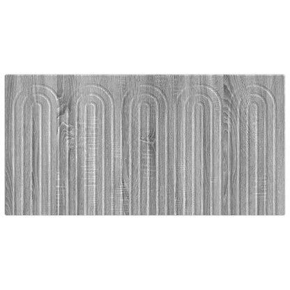 vidaXL Wall-Mounted Headboard ALKMAAR Grey Sonoma Engineered Wood 3
