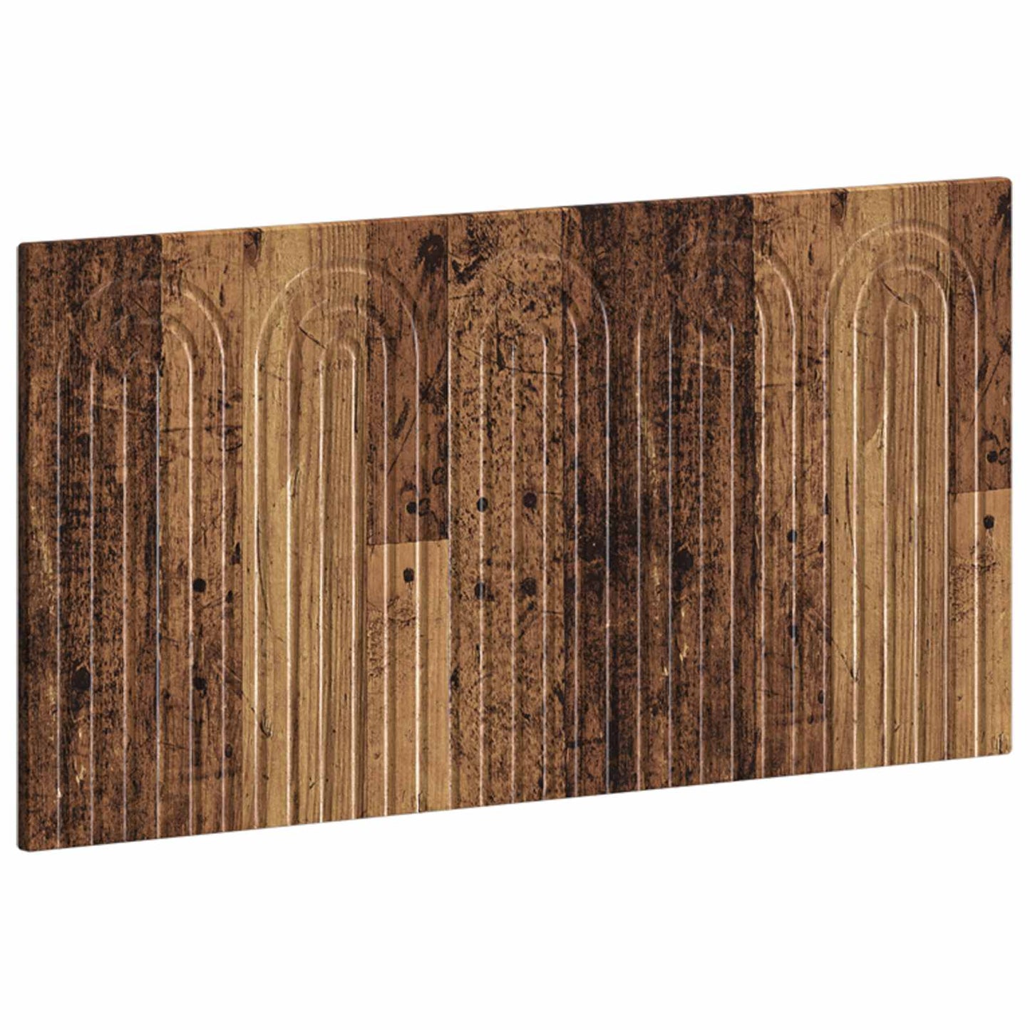 vidaXL Wall-Mounted Headboard ALKMAAR Old Wood Engineered Wood 2