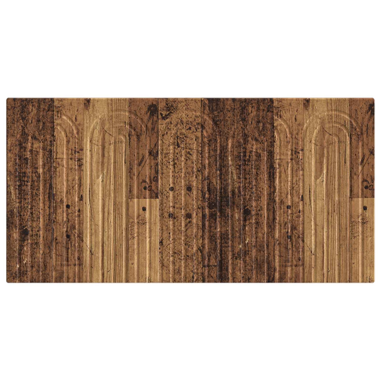 vidaXL Wall-Mounted Headboard ALKMAAR Old Wood Engineered Wood 3