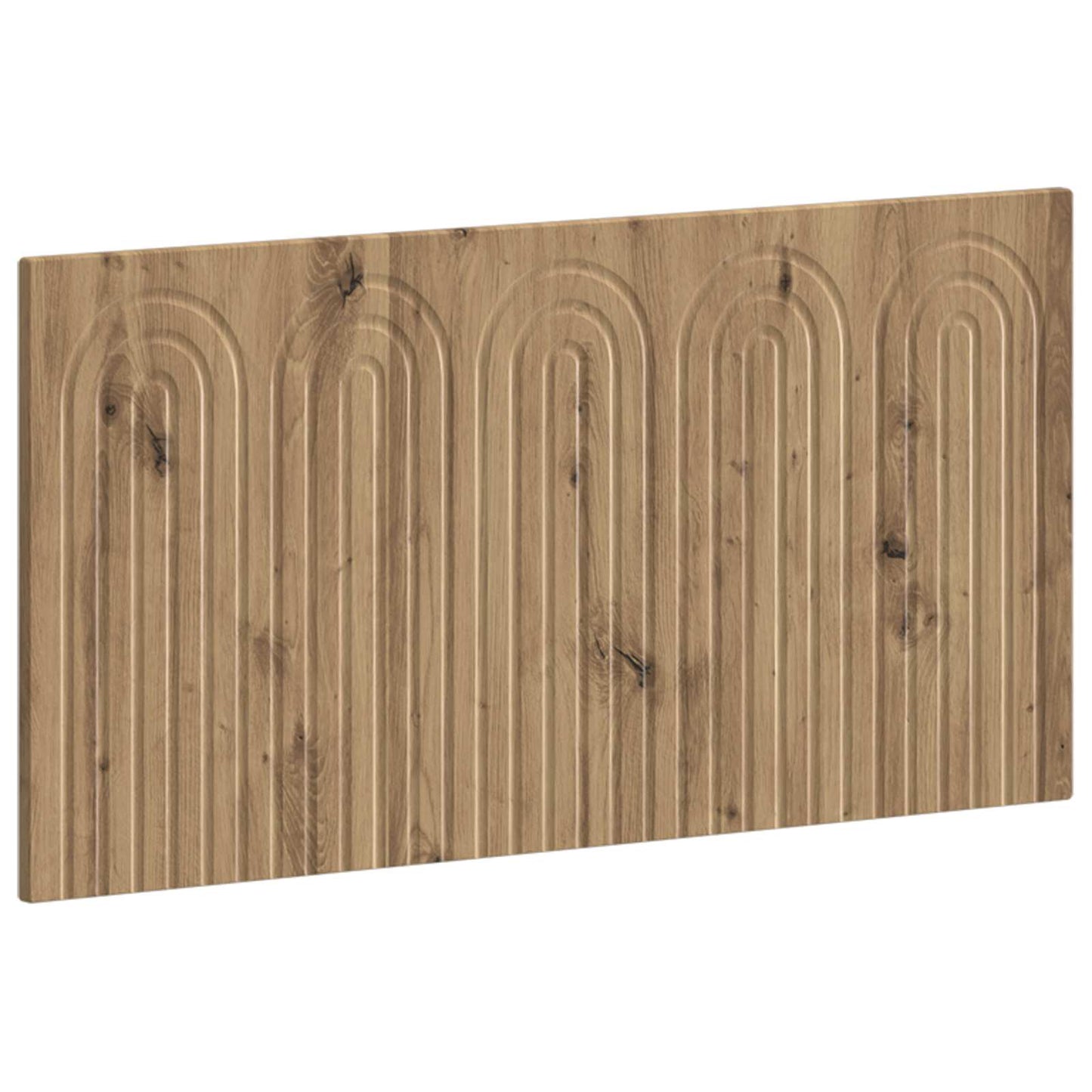 vidaXL Wall-Mounted Headboard ALKMAAR Artisan Oak Engineered Wood 2