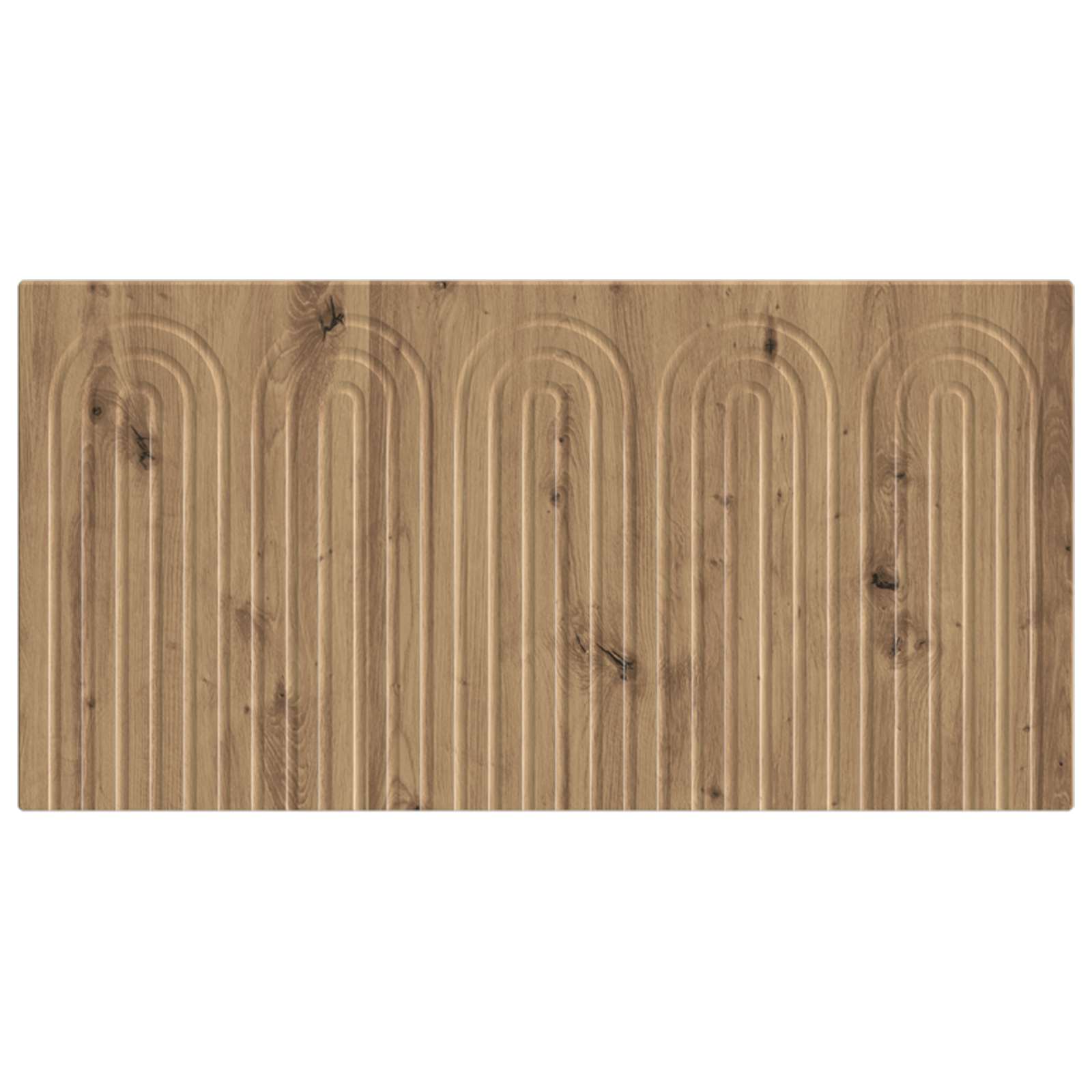 vidaXL Wall-Mounted Headboard ALKMAAR Artisan Oak Engineered Wood 3