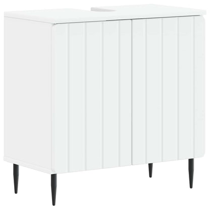 vidaXL Bathroom Sink Cabinet ZWOLLE White 59.5 x 31.5x 59 cm 2