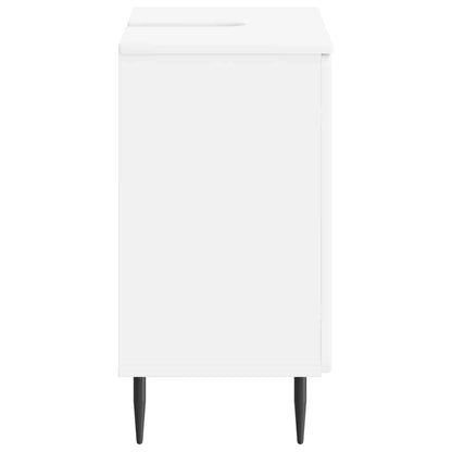 vidaXL Bathroom Sink Cabinet ZWOLLE White 59.5 x 31.5x 59 cm 5