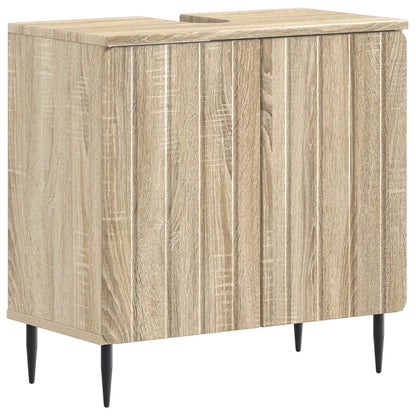 vidaXL Bathroom Sink Cabinet ZWOLLE Sonoma Oak 59.5 x 31.5x 59 cm 2