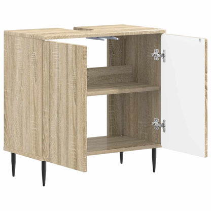 vidaXL Bathroom Sink Cabinet ZWOLLE Sonoma Oak 59.5 x 31.5x 59 cm 3