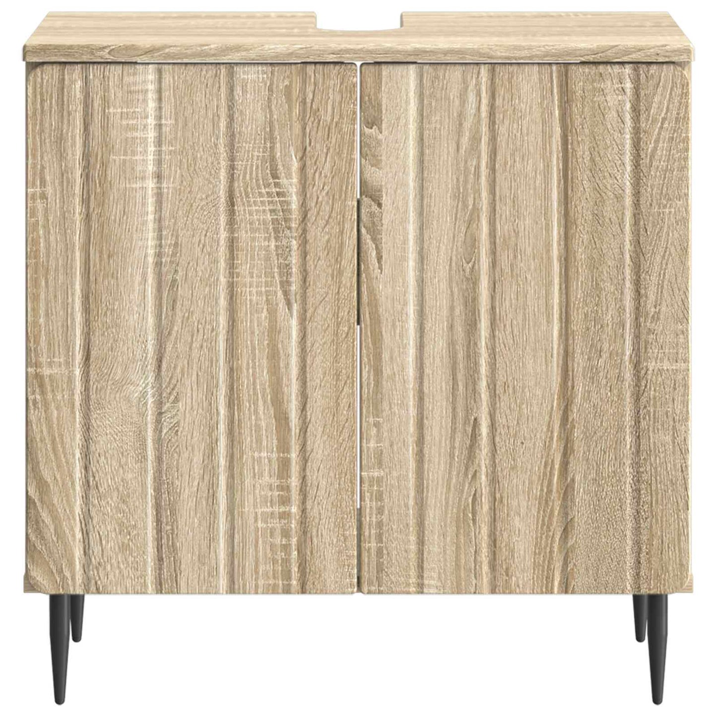 vidaXL Bathroom Sink Cabinet ZWOLLE Sonoma Oak 59.5 x 31.5x 59 cm 4