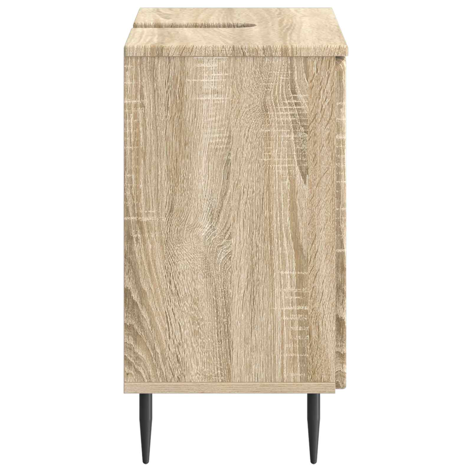 vidaXL Bathroom Sink Cabinet ZWOLLE Sonoma Oak 59.5 x 31.5x 59 cm 5