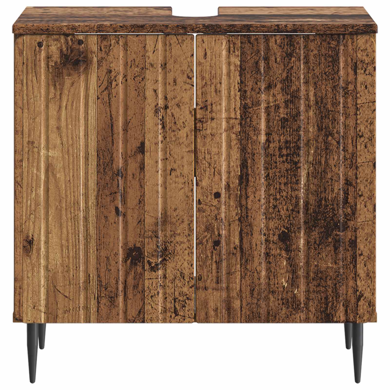vidaXL Bathroom Sink Cabinet ZWOLLE Old Wood 59.5 x 31.5x 59 cm 4