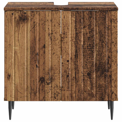 vidaXL Bathroom Sink Cabinet ZWOLLE Old Wood 59.5 x 31.5x 59 cm 4