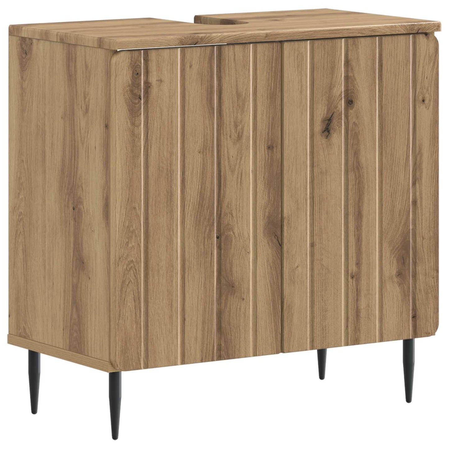 vidaXL Bathroom Sink Cabinet ZWOLLE Artisan Oak 59.5 x 31.5x 59 cm 2