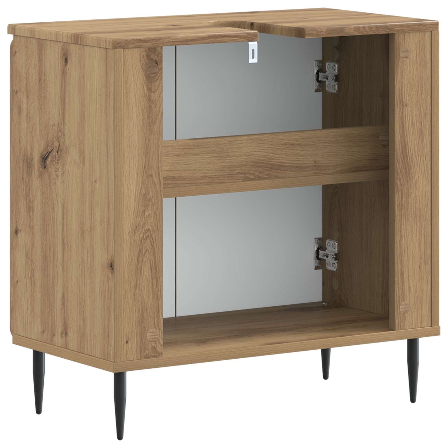 vidaXL Bathroom Sink Cabinet ZWOLLE Artisan Oak 59.5 x 31.5x 59 cm 6