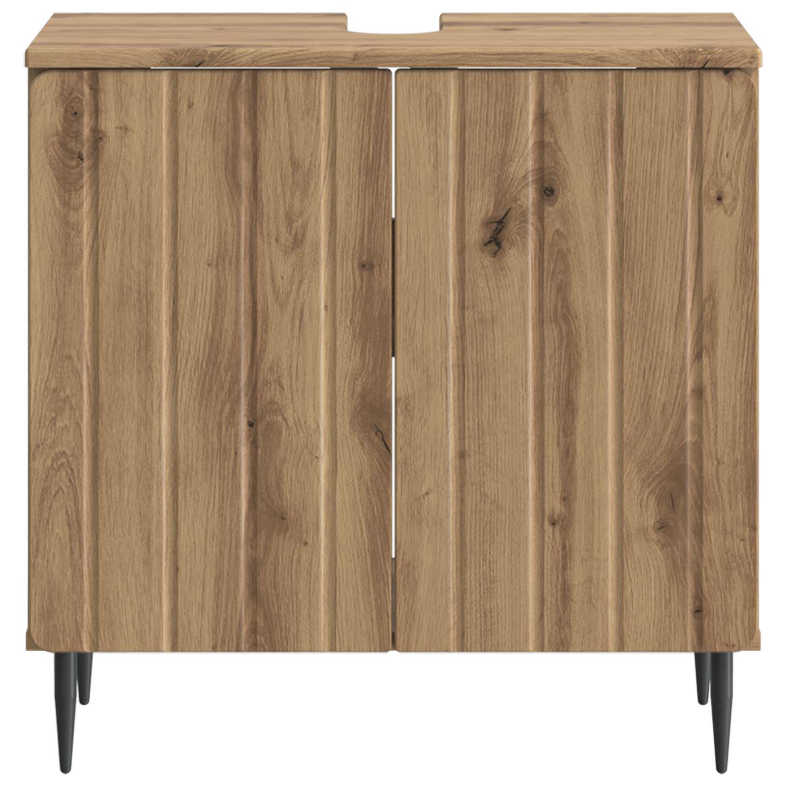 vidaXL Bathroom Sink Cabinet ZWOLLE Artisan Oak 59.5 x 31.5x 59 cm 4