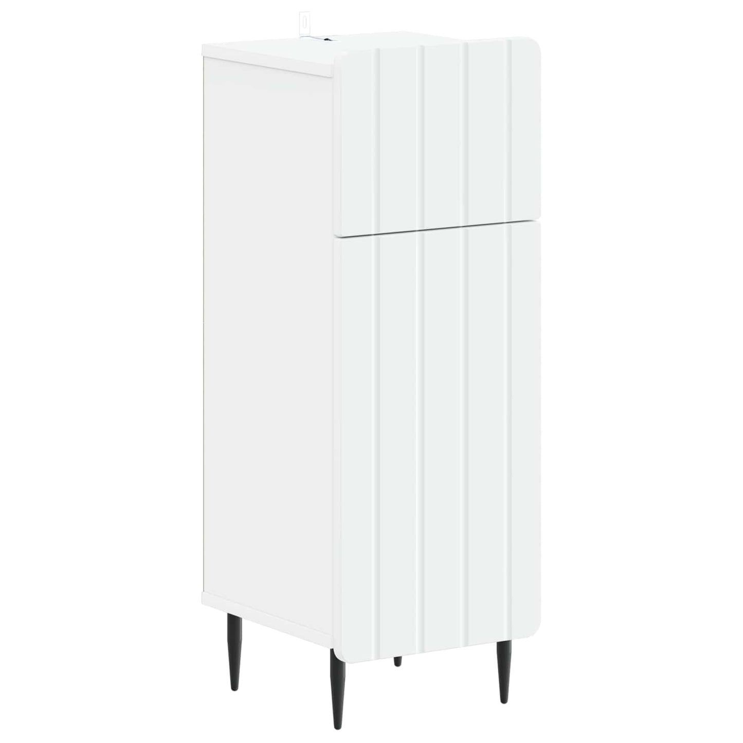 vidaXL Bathroom Storage Cainet ZWOLLE White 30 x 31 x 79.5 cm 2