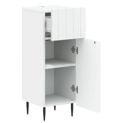 vidaXL Bathroom Storage Cainet ZWOLLE White 30 x 31 x 79.5 cm 3