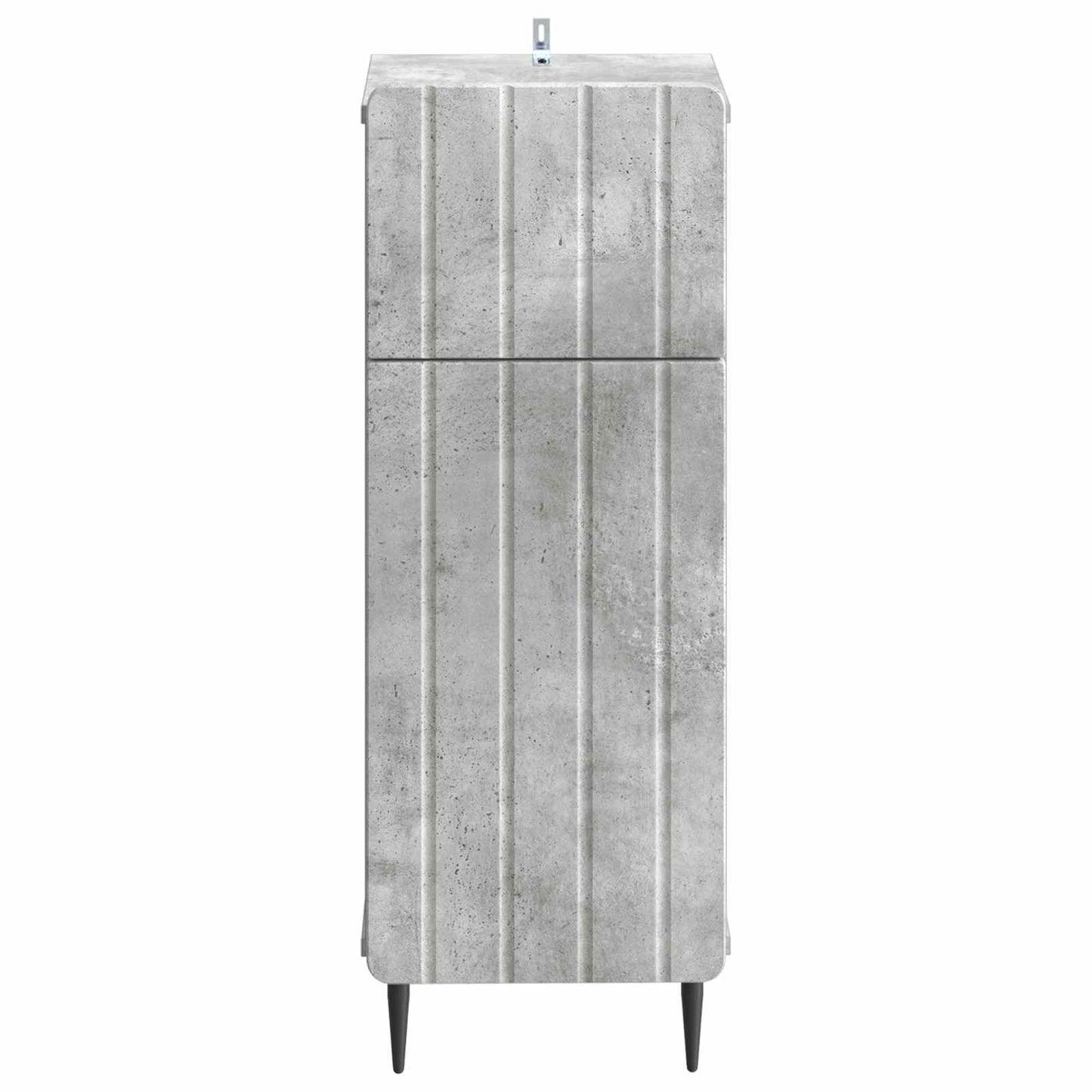 vidaXL Bathroom Storage Cainet ZWOLLE Concrete Grey 30 x 31 x 79.5 cm 4