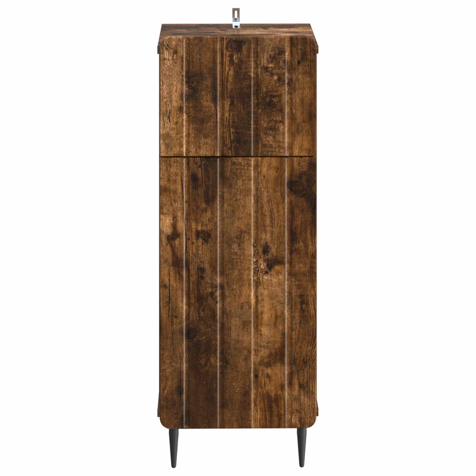 vidaXL Bathroom Storage Cainet ZWOLLE Smoked Oak 30 x 31 x 79.5 cm 4
