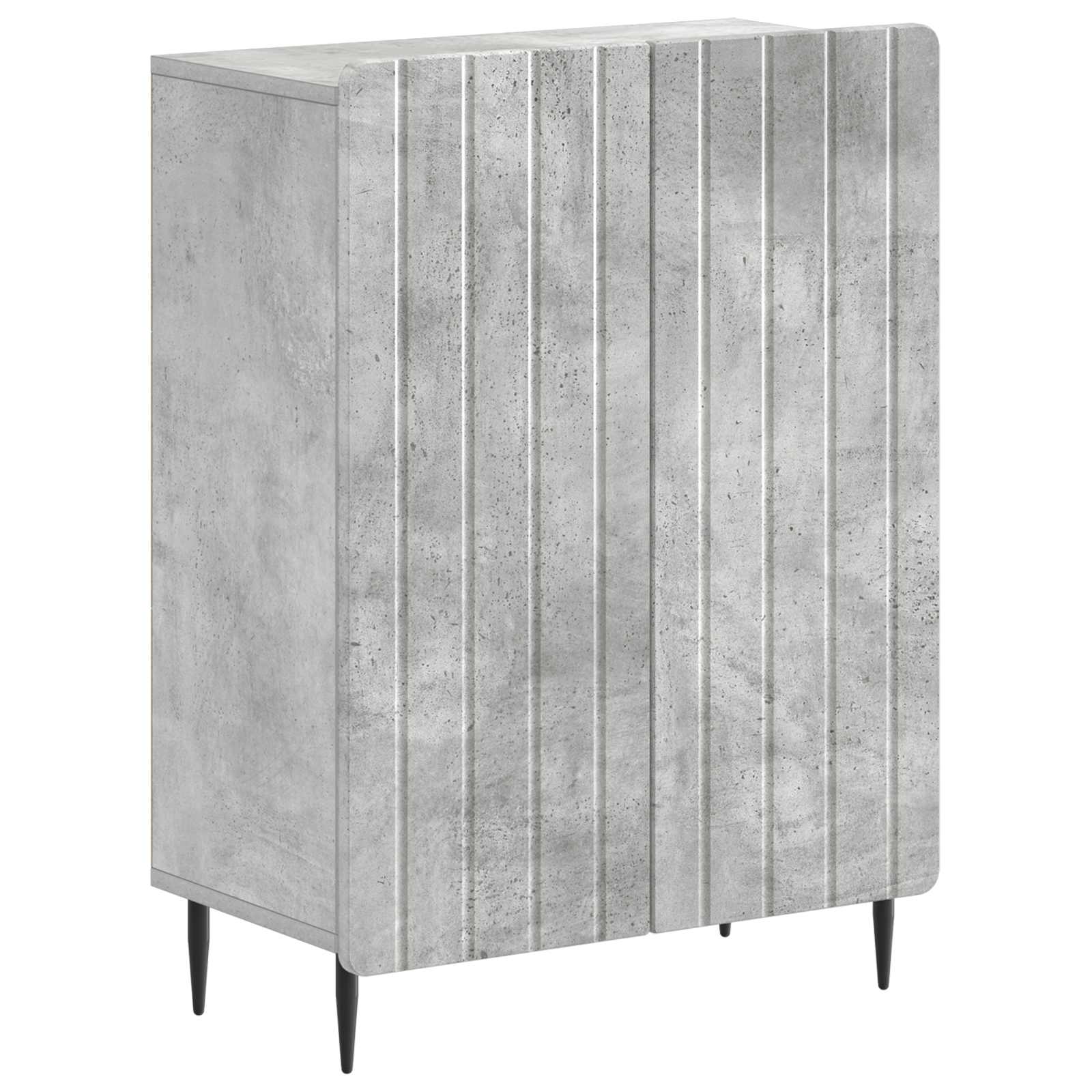 vidaXL Bathroom Storage Cainet ZWOLLE Concrete Grey 2