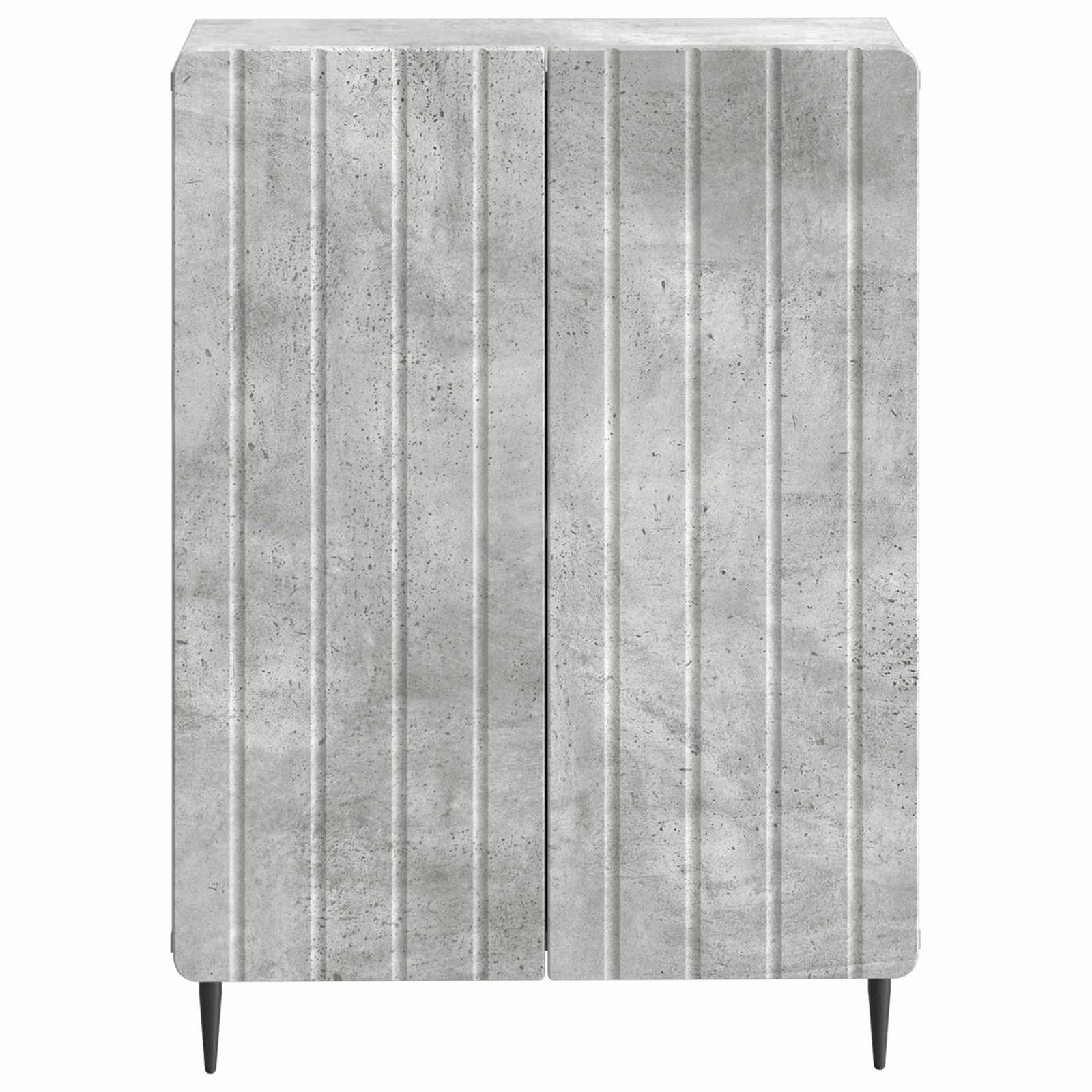 vidaXL Bathroom Storage Cainet ZWOLLE Concrete Grey 4