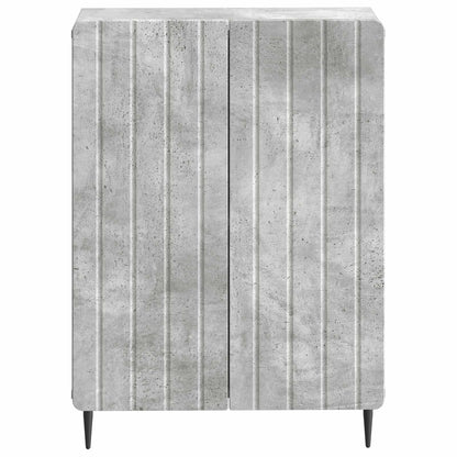 vidaXL Bathroom Storage Cainet ZWOLLE Concrete Grey 4