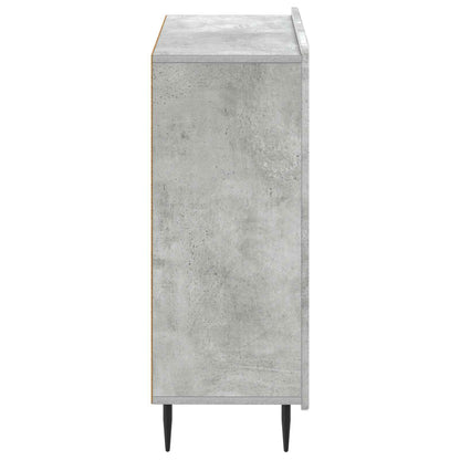 vidaXL Bathroom Storage Cainet ZWOLLE Concrete Grey 5