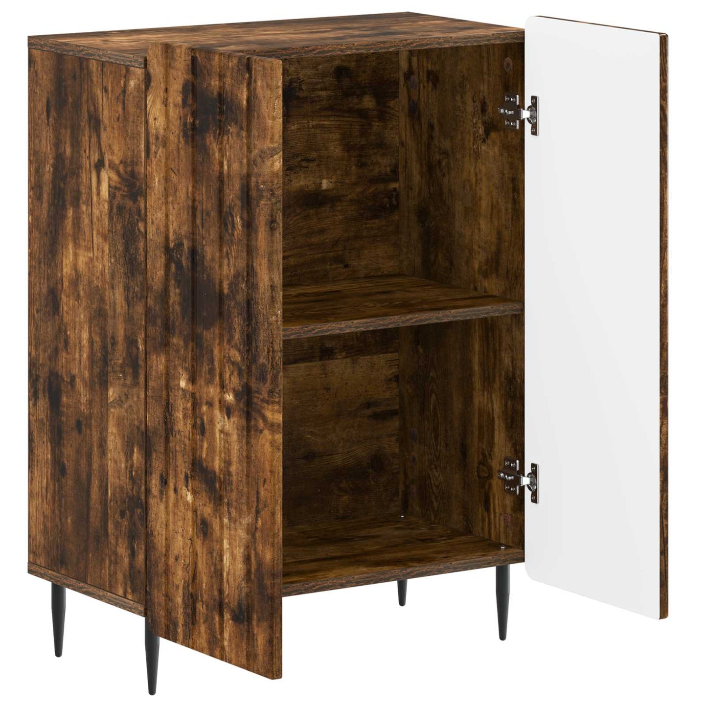 vidaXL Bathroom Storage Cainet ZWOLLE Smoked Oak 59.5 x 31 x 79.5 cm 3