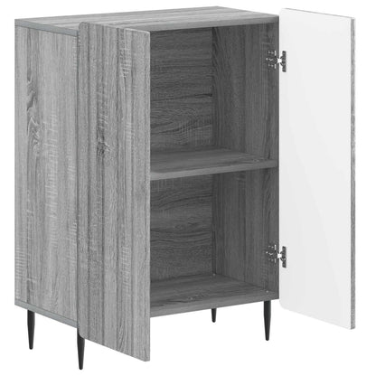 vidaXL Bathroom Storage Cainet ZWOLLE Grey Sonoma 59.5 x 31 x 79.5 cm 3