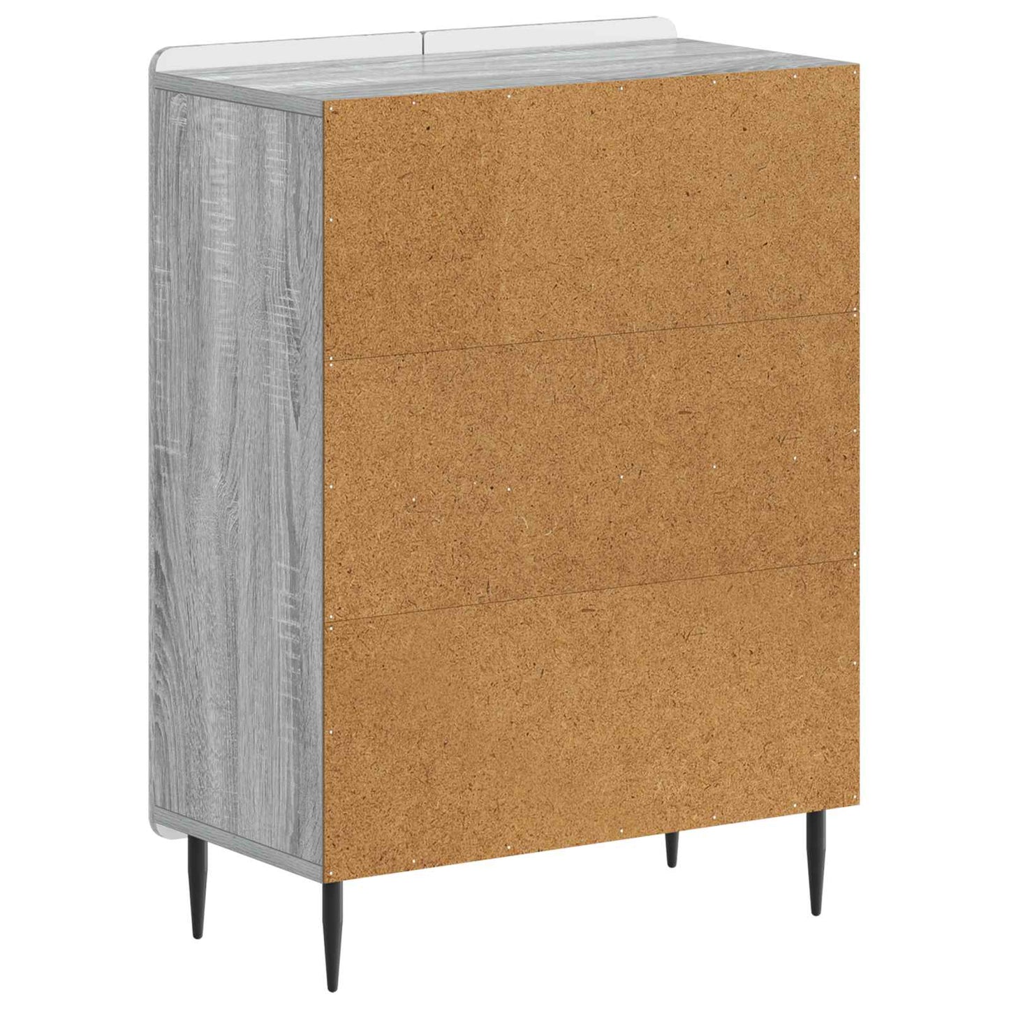 vidaXL Bathroom Storage Cainet ZWOLLE Grey Sonoma 59.5 x 31 x 79.5 cm 6