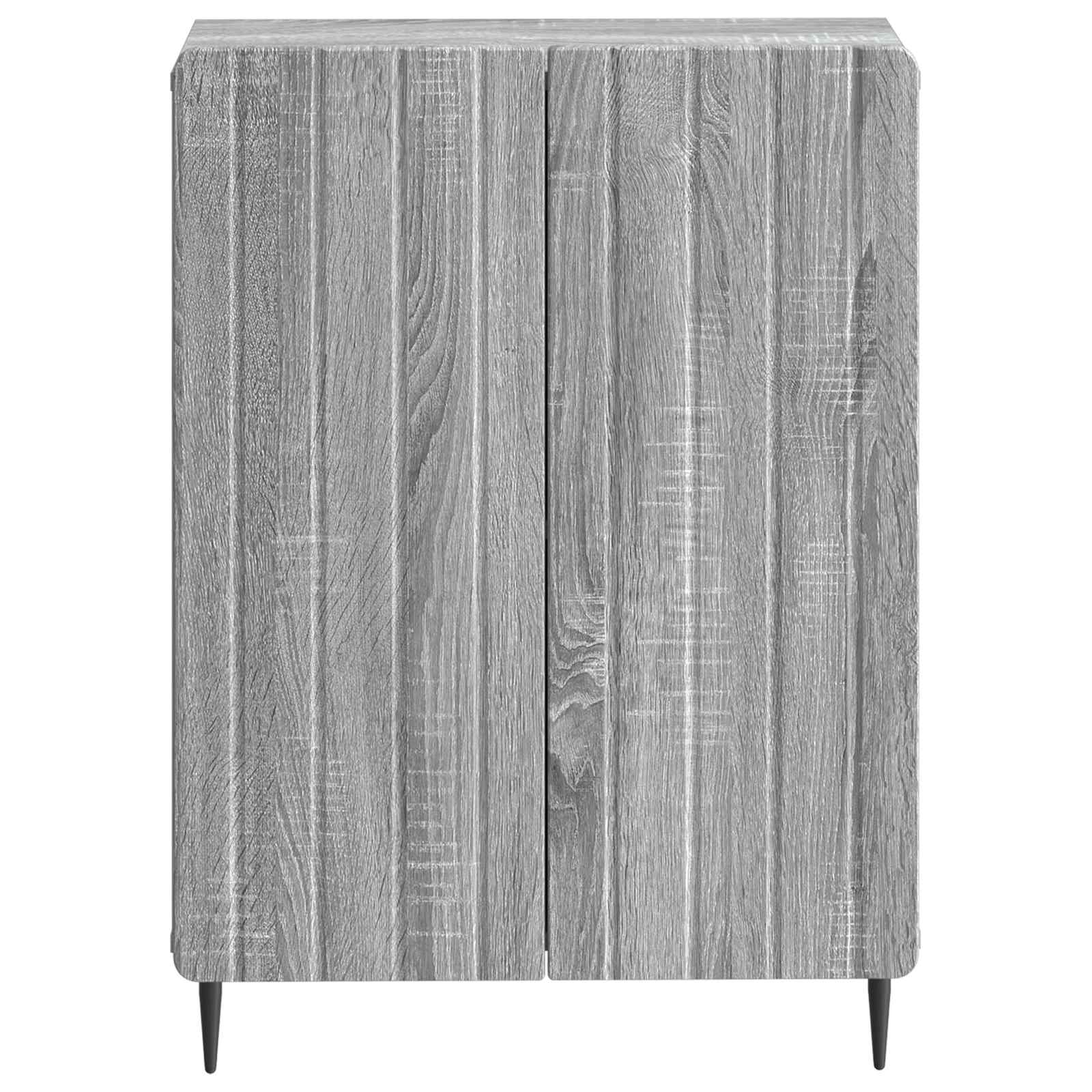 vidaXL Bathroom Storage Cainet ZWOLLE Grey Sonoma 59.5 x 31 x 79.5 cm 4