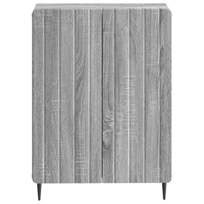 vidaXL Bathroom Storage Cainet ZWOLLE Grey Sonoma 59.5 x 31 x 79.5 cm 4