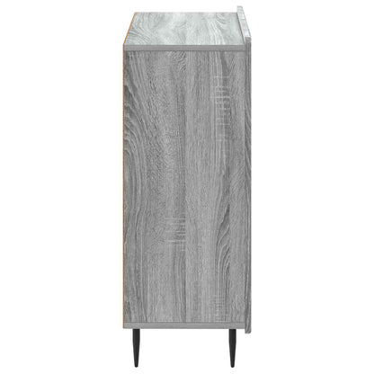vidaXL Bathroom Storage Cainet ZWOLLE Grey Sonoma 59.5 x 31 x 79.5 cm 5